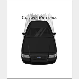 Ford Crown Victoria Police Interceptor - Black Posters and Art